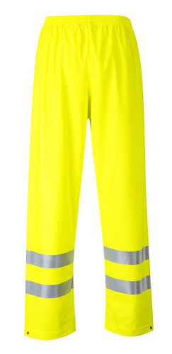 Portwest FR43 Sealtex Flame Hi-Vis Trousers Yellow L
