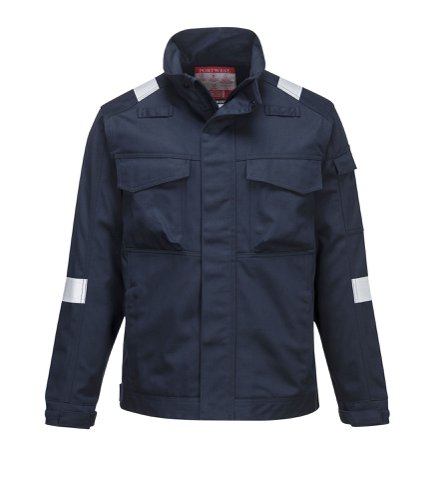 Portwest FR68 Bizflame Industry Jacket Navy L