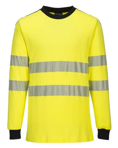 Portwest FR701 PW3 Flame Resistant Hi-Vis T-Shirt