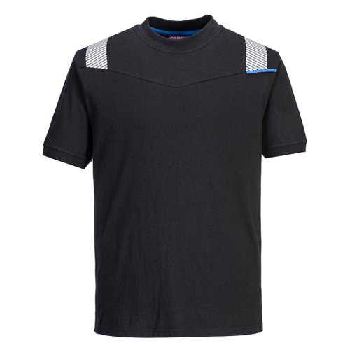 Portwest FR712 WX3 Flame Resistant T-Shirt Black