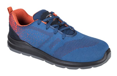Portwest FT25 Steelite Aire Trainer S1P Blue/Orange 37