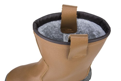 Portwest FW12 Steelite Rigger Boot S1P CI HRO Tan 45 Boots FW12TAR45