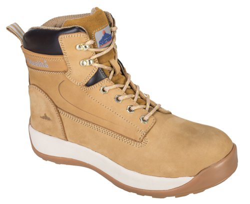 Portwest FW32 Steelite Construction Nubuck Boot S3 HRO Honey 39