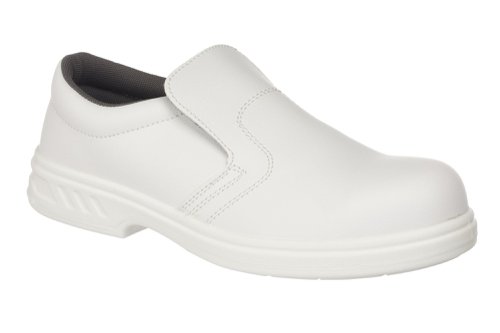 Portwest FW81 Steelite Slip On Safety Shoe S2 FO SR White 35