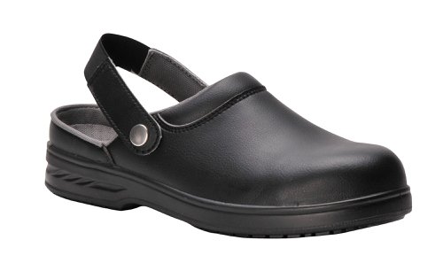 Portwest Steelite Safety Clog SB FO SR WPA AE 36 Blk