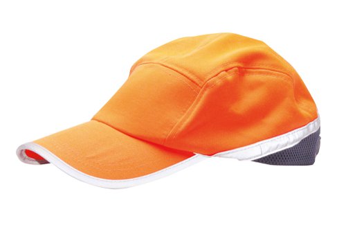 Portwest HB10 Hi-Vis Baseball Cap Orange/Navy