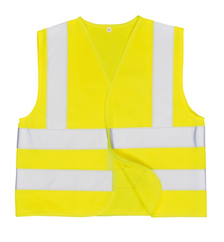 Portwest JN14 Hi-Vis Junior Band and Brace Vest Yellow L