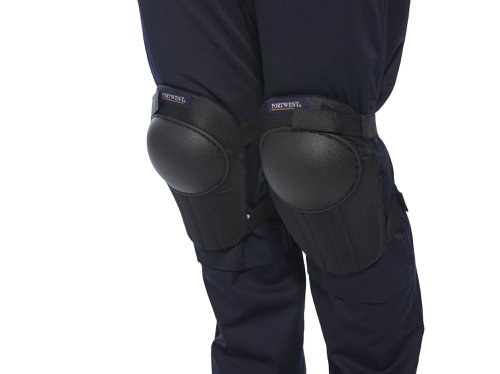 Portwest KP20 Lightweight Knee Pad Black Clothing & PPE Accessories KP20BKR