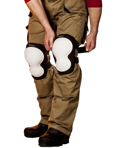 Portwest KP50 Non-Marking Knee Pad White Clothing & PPE Accessories KP50WHR