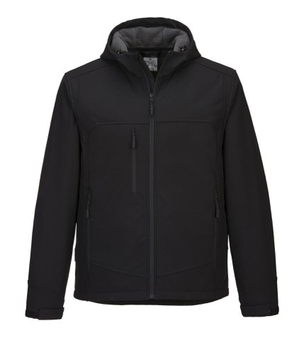 Portwest KX362 KX3 Hooded Softshell (3L) Black L
