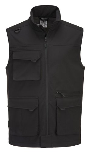 Portwest KX363 KX3 Softshell Bodywarmer (3L) Black