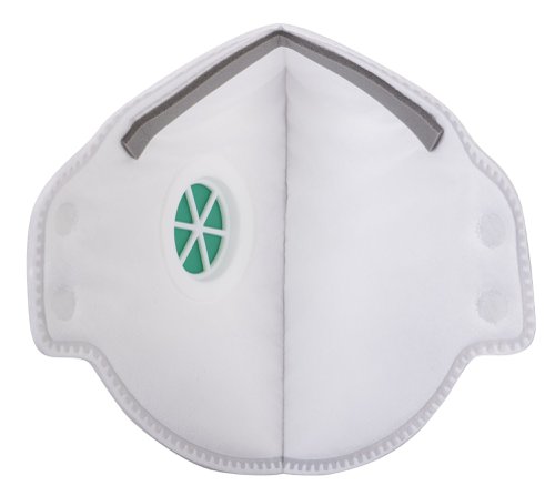 Portwest P351 FFP3 Valved Dolomite Fold Flat Respirator (Pk20) White Respirators P351WHR