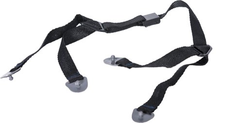 Portwest PA48 Chin Strap 4 Endurance (PK5) Black