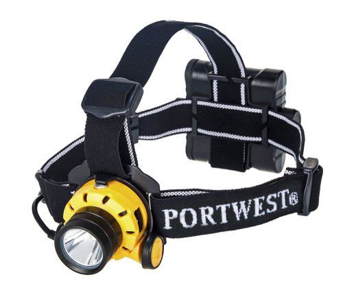 Portwest PA64 Ultra Power Head Light Yellow/Black Torches PA64YBR