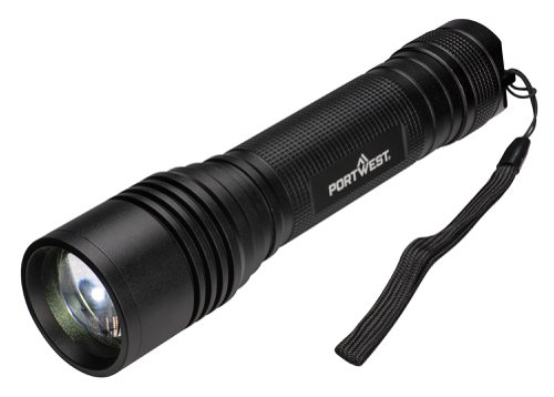 Portwest PA67 Taskforce Security Torch Black Torches PA67BKR