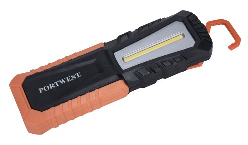 Portwest PA78 USB Rechargeable Inspection Torch Black Torches PA78BKR