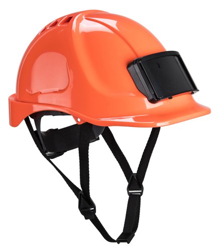 Portwest PB55 Endurance Badge Holder Helmet Orange