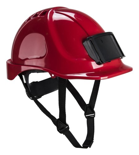 Portwest PB55 Endurance Badge Holder Helmet Red