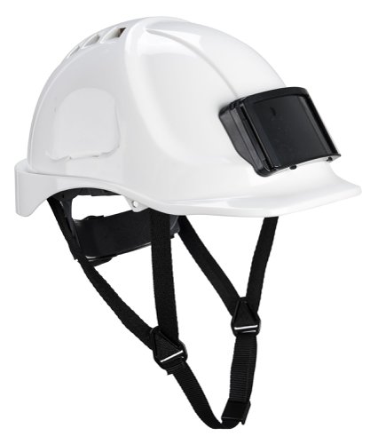 Portwest PB55 Endurance Badge Holder Helmet White