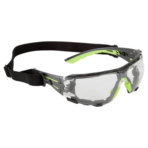 Portwest PS28 Tech Look Pro KN Safety Glasses Clear