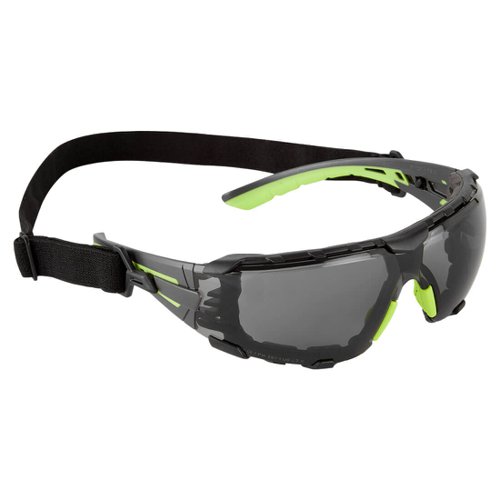 Portwest PS28 Tech Look Pro KN Safety Glasses Smoke