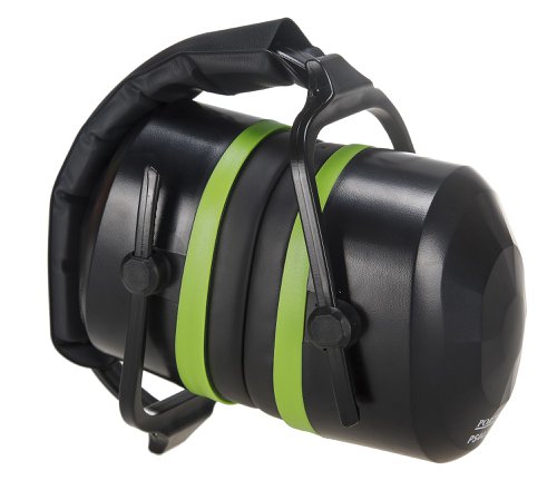 Portwest PS44 Top Ear Defenders Black Ear Defenders PS44BKR