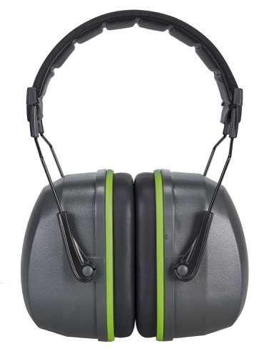 Portwest PS46 Premium Ear Defenders Grey Ear Defenders PS46GRR