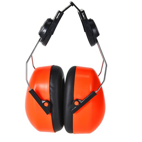 Portwest PS47 Endurance HV Clip-On Ear Defenders Orange