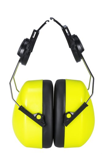 Portwest PS47 Endurance HV Clip-On Ear Defenders Yellow