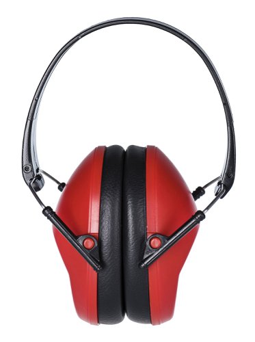 Portwest PS48 Slim Ear Defenders Red Ear Defenders PS48RER