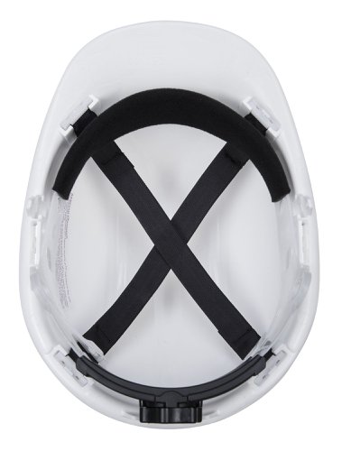 Portwest PS57 Expertbase Wheel Safety Helmet White Safety Helmets PS57WHR