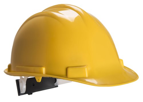 Portwest PS57 Expertbase Wheel Safety Helmet Yellow