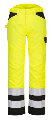 Portwest PW241 PW2 Hi-Vis Service Trousers Yellow/Black 30