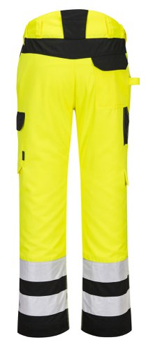Portwest PW241 PW2 Hi-Vis Service Trousers Yellow/Black 28