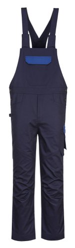 Portwest PW243 PW2 Bib and Brace Navy/Royal L