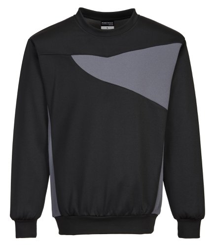 Portwest PW273 PW2 Sweatshirt Black/Zoom Grey L