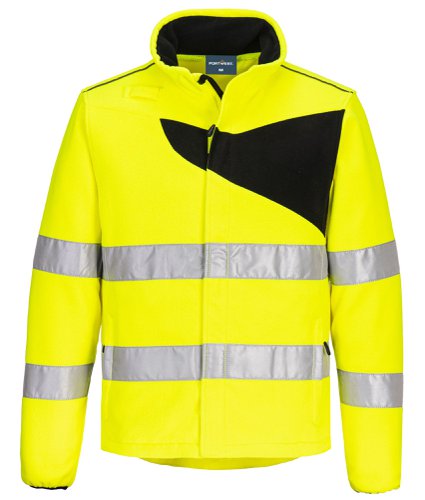 Portwest PW274 PW2 Hi-Vis Fleece Yellow/Black S