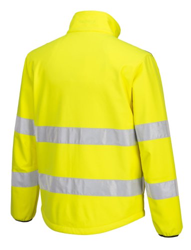 Portwest PW2 Hi Vis Softshell 2L 3XL Yellow/Blk | POW35857 | Portwest