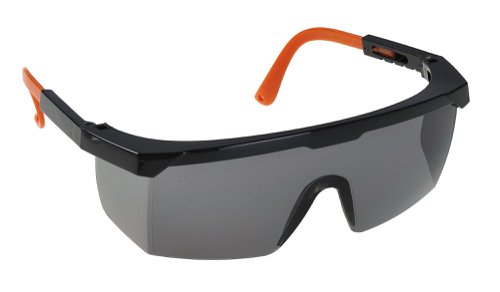 Portwest PW33 Classic Safety Spectacles Smoke/Black/Orange
