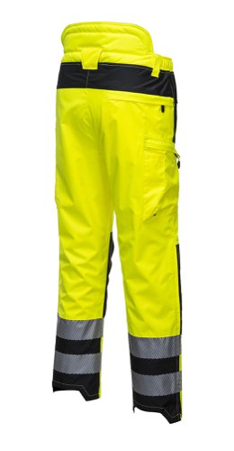 Portwest PW3 Hi Vis Extreme Rain Trousers L Yellow/Blk