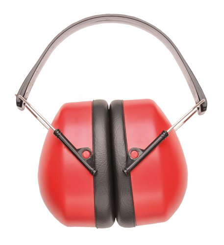 Portwest PW41 Super Ear Defenders Red