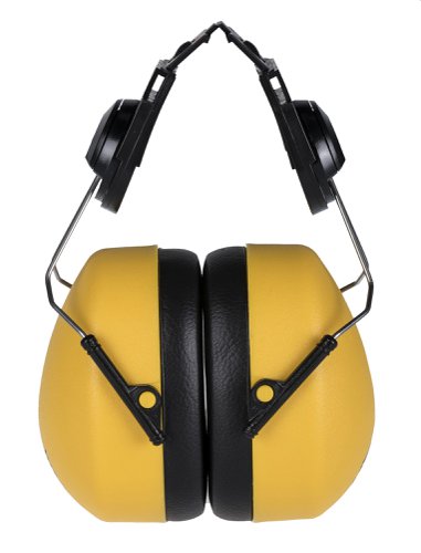 Portwest PW42 Clip-On Ear Defenders Yellow