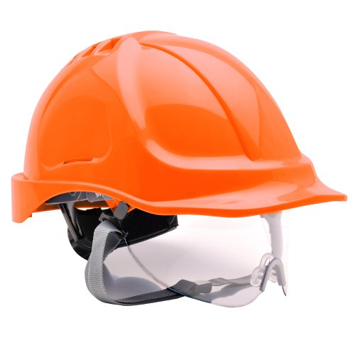 Portwest Endurance Visor Helmet Orange