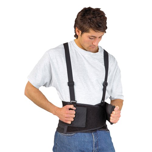 Portwest PW80 Back Support Belt Black