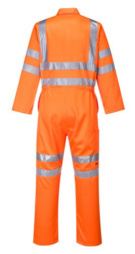 Portwest Hi Vis Polycotton Service Coverall 3XL Orange Tall | Portwest