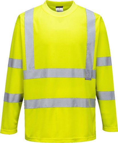 Portwest S178 Hi-Vis T-Shirt L/S Yellow M