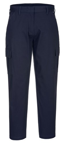 Portwest S233 Women's Stretch Cargo Trousers Dark Navy 24