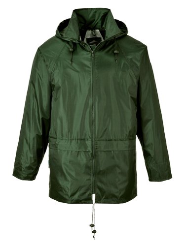 Portwest S440 Classic Rain Jacket Olive Green 4XL Jackets S440OGR4XL