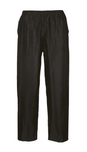 Portwest S441 Classic Rain Trousers Black 4XL
