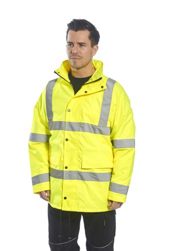 Portwest S468 Hi-Vis 4-in-1 Traffic Jacket Orange 4XL